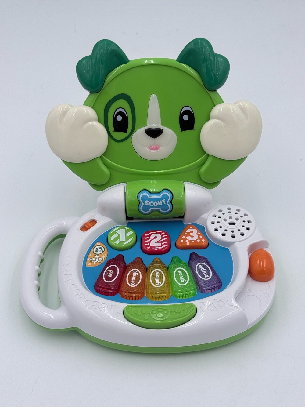 LeapFrog My Peek-a-Boo LapPup Scout Learning Interactive Toy Toddler WORKING